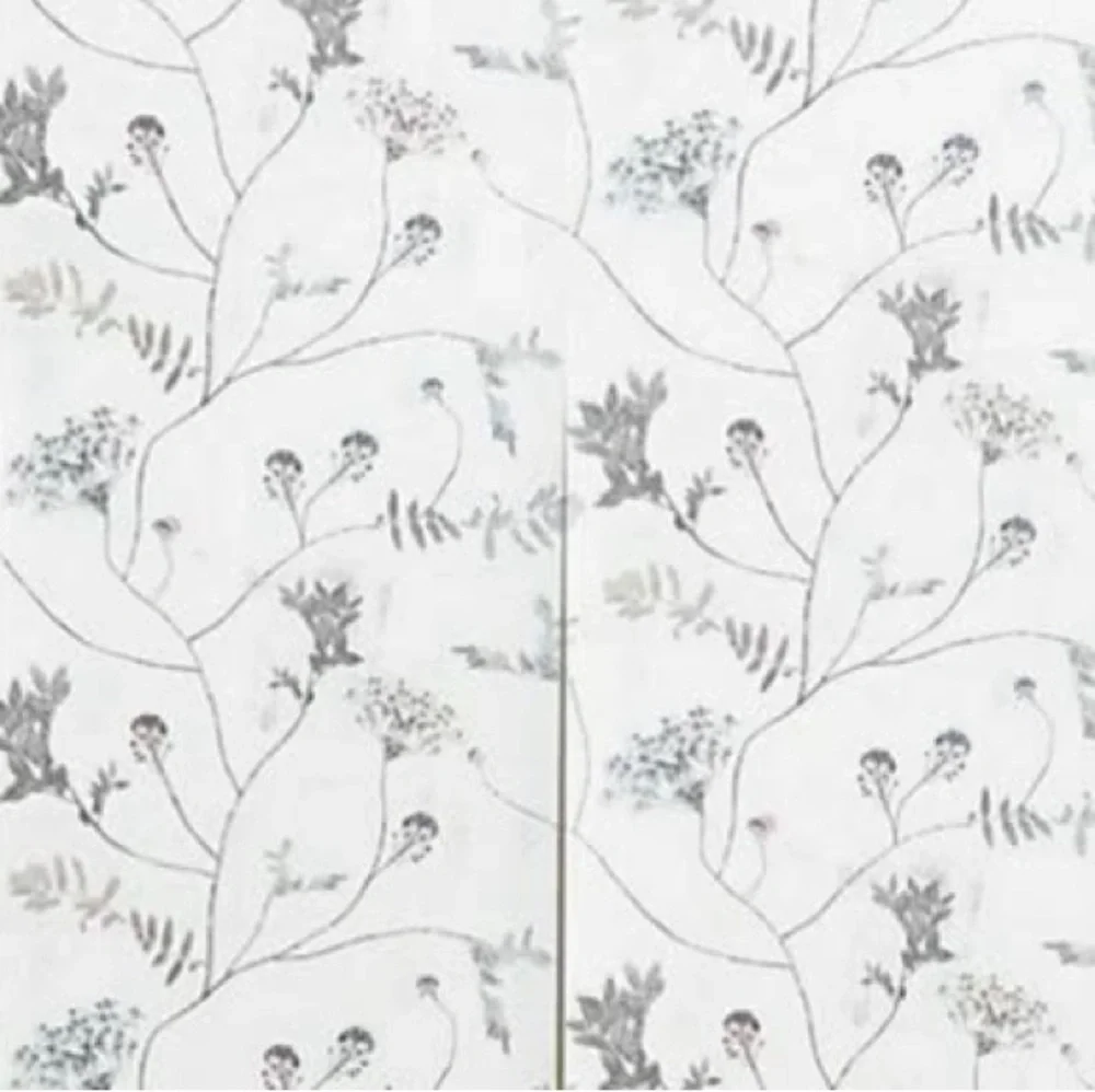 3 Rolls Anthropologie Wallpaper New - Grizedale Artist - Romantic Floral Design